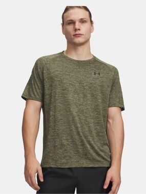Under Armour Men’s Heathered Olive Performance Short Sleeve Tee